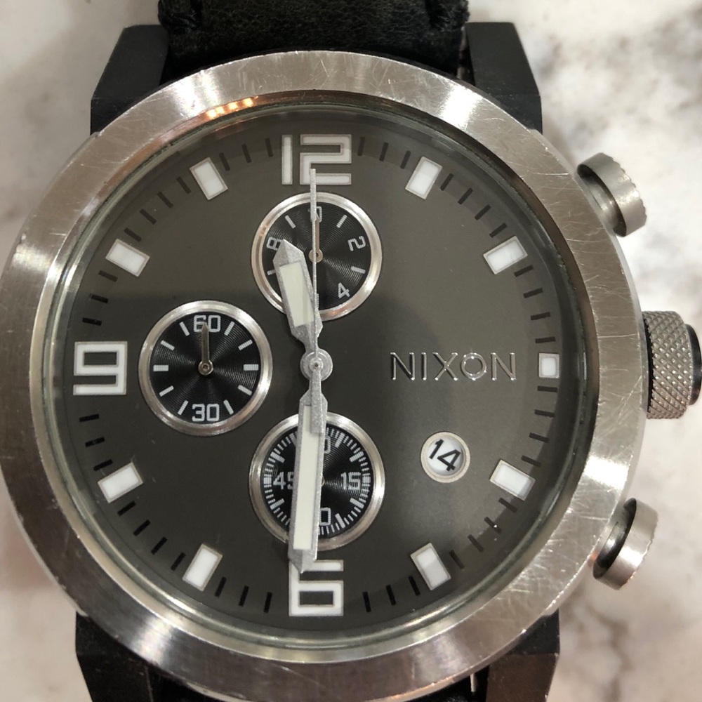 EUC Nixon “the ride” chronograph Watch